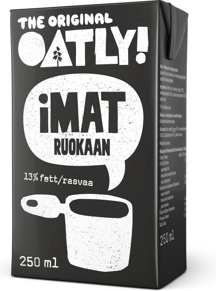 Oatly iMat Ruokaan 13% 250ml