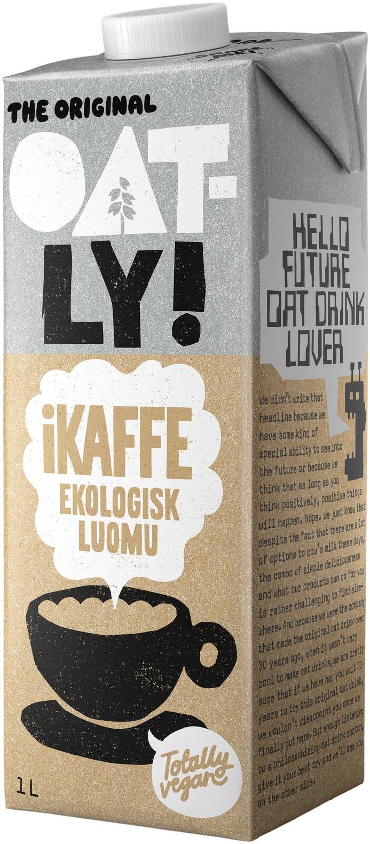 Oatly iKaffe Luomu Kaurajuoma 1L