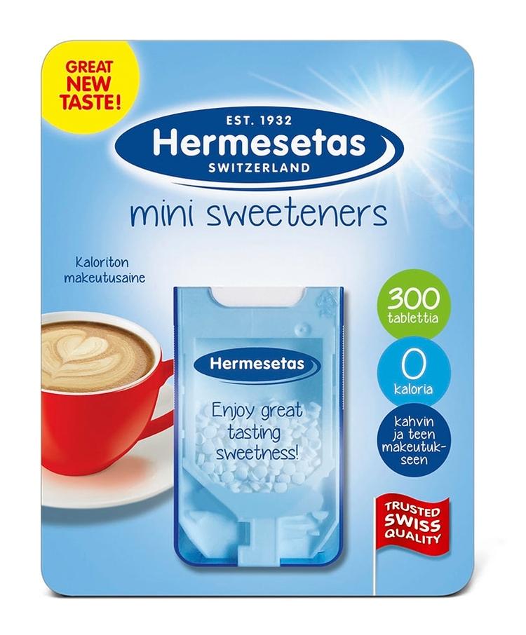 Hermesetas 300kpl Mini Sweeteners pöytämakeutusainetabletti