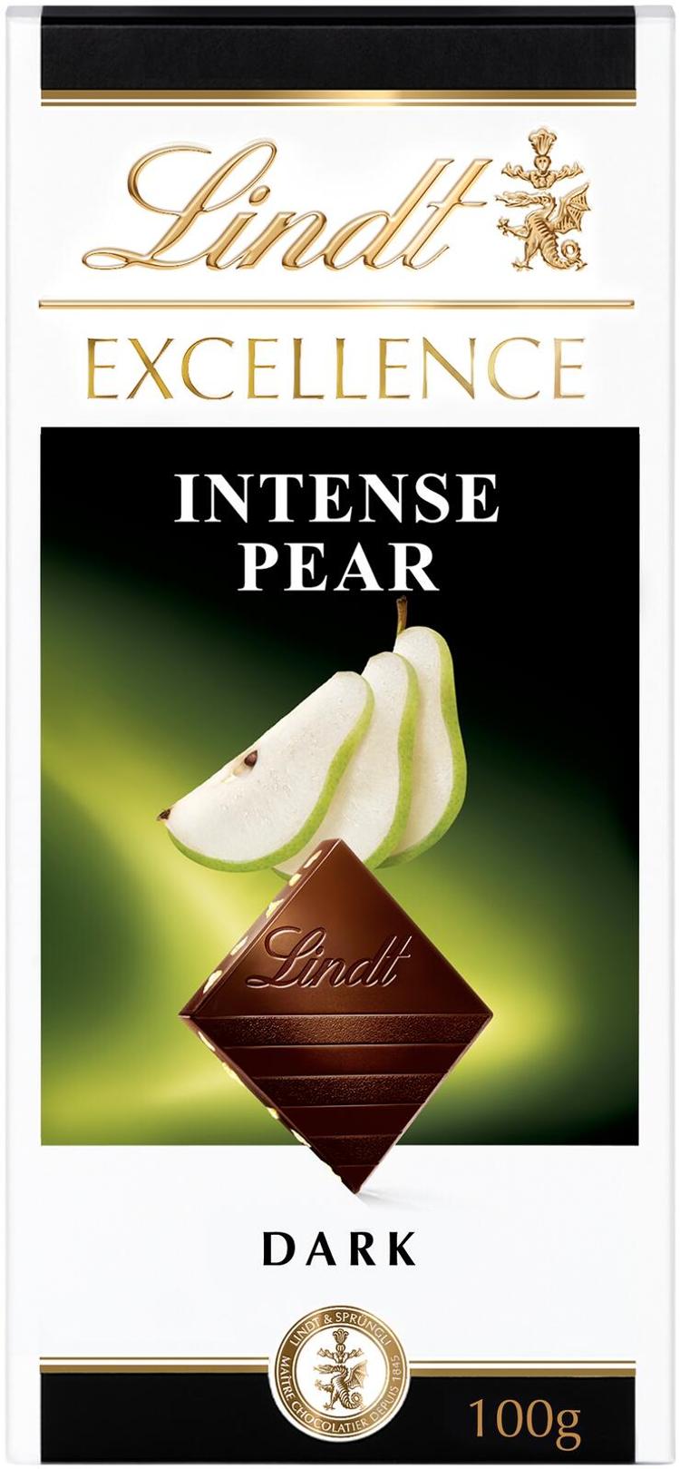 Lindt Excellence Päärynä tumma suklaalevy 100g