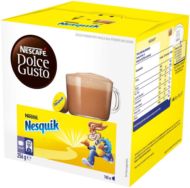 Nescafé Dolce Gusto 16kaps/256g Nesquik kaakaojuomakapseli