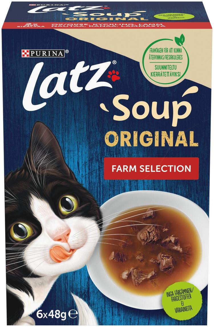 LATZ 6x48g Soup Farm Selection kissanruoka