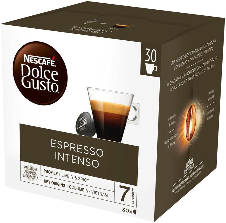 Nescafé Dolce Gusto 30kaps/210g Espresso Intenso kahvikapseli