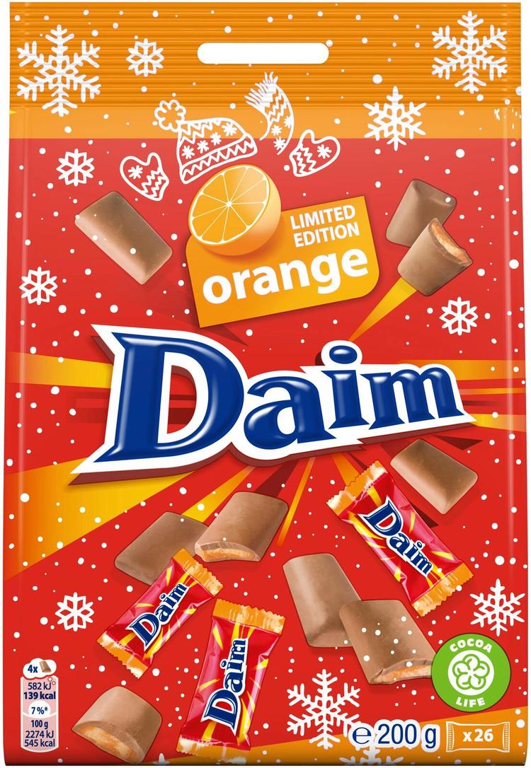 Daim Mini  Orange makeispussi 200g