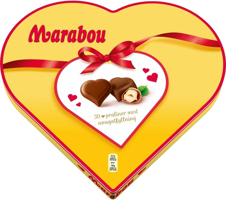 Marabou Hearts konvehteja 165g