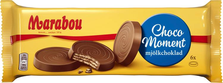 Marabou Choco Moment maitosuklaa herkuttelukeksi 180g