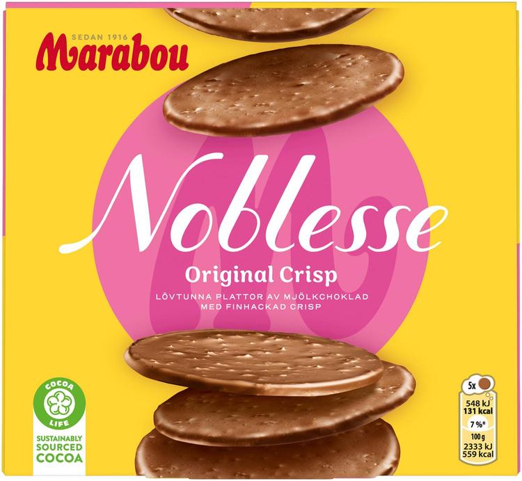 Marabou Noblesse Original Crisp praliner 150g