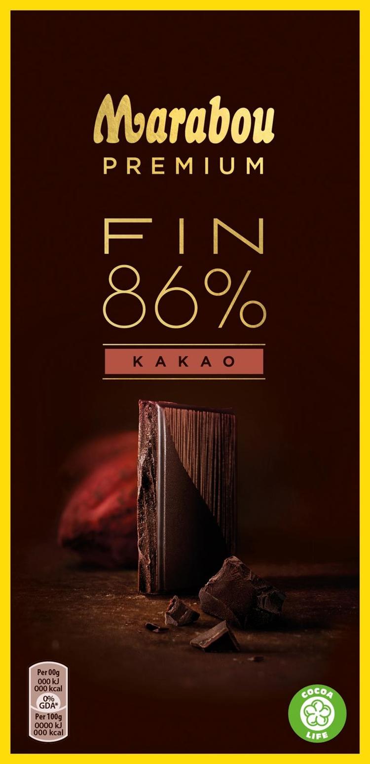 Marabou Premium FIN  86% Kakao suklaalevy 100g