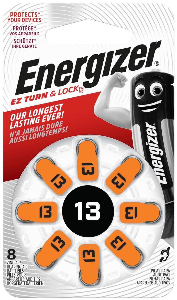 Energizer kuulokojeparisto 13 8kpl