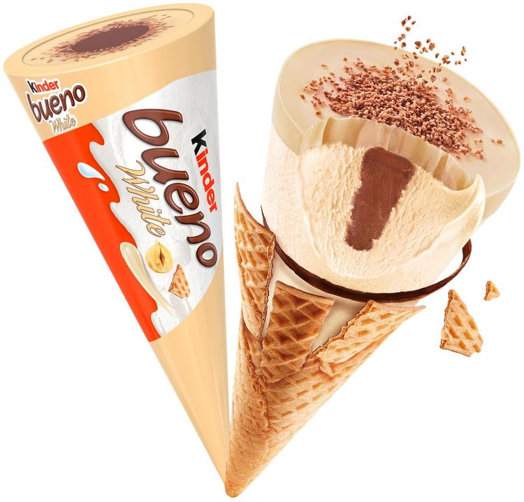 Kinder Bueno White Cone -jäätelö 62g