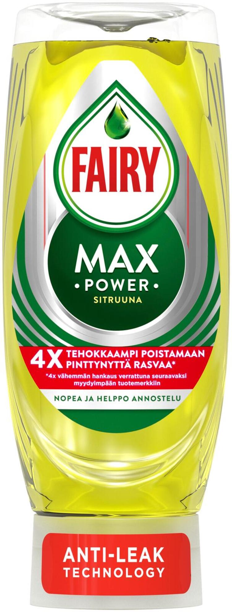 Fairy Max Power Sitruuna 450ml astianpesuaine