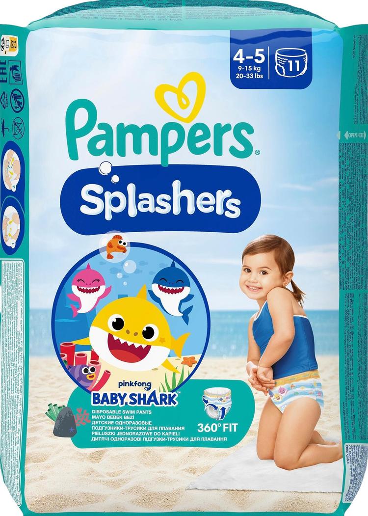 Pampers Splashers S4-5 9-15kg 11kpl uimavaippa