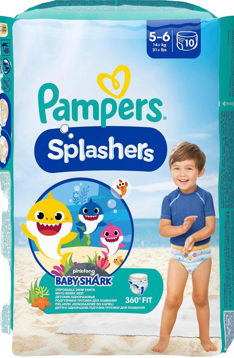 Pampers Splashers S5-6 14+kg 10kpl uimavaippa