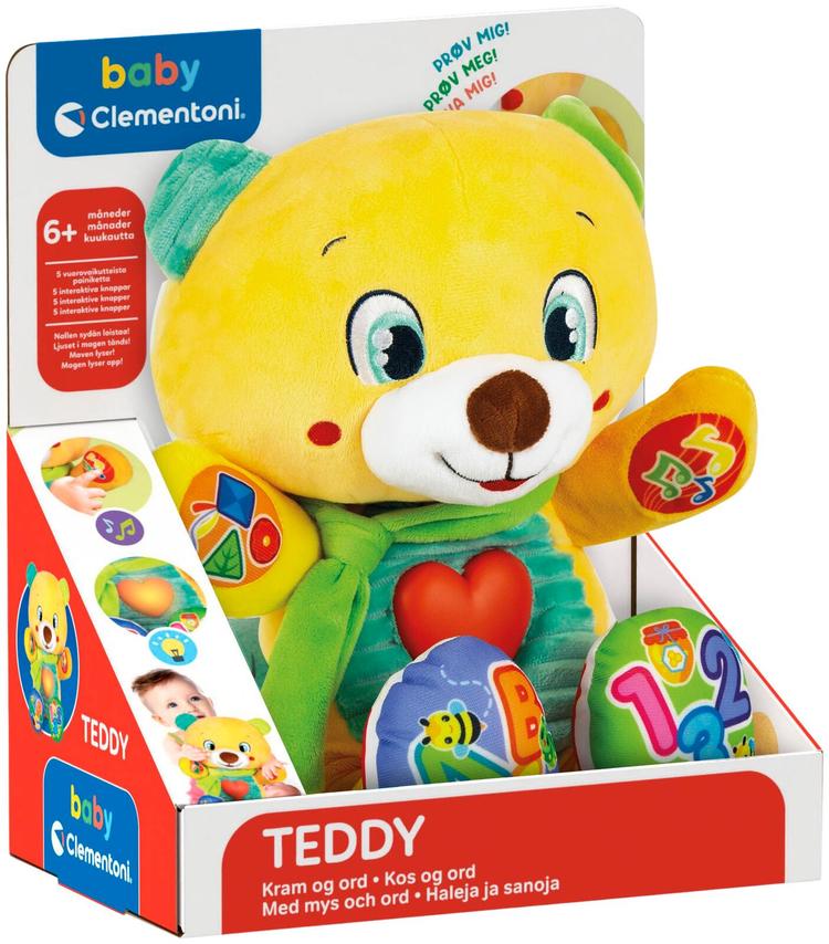 Clementoni Puhuva Lele Teddy-nalle