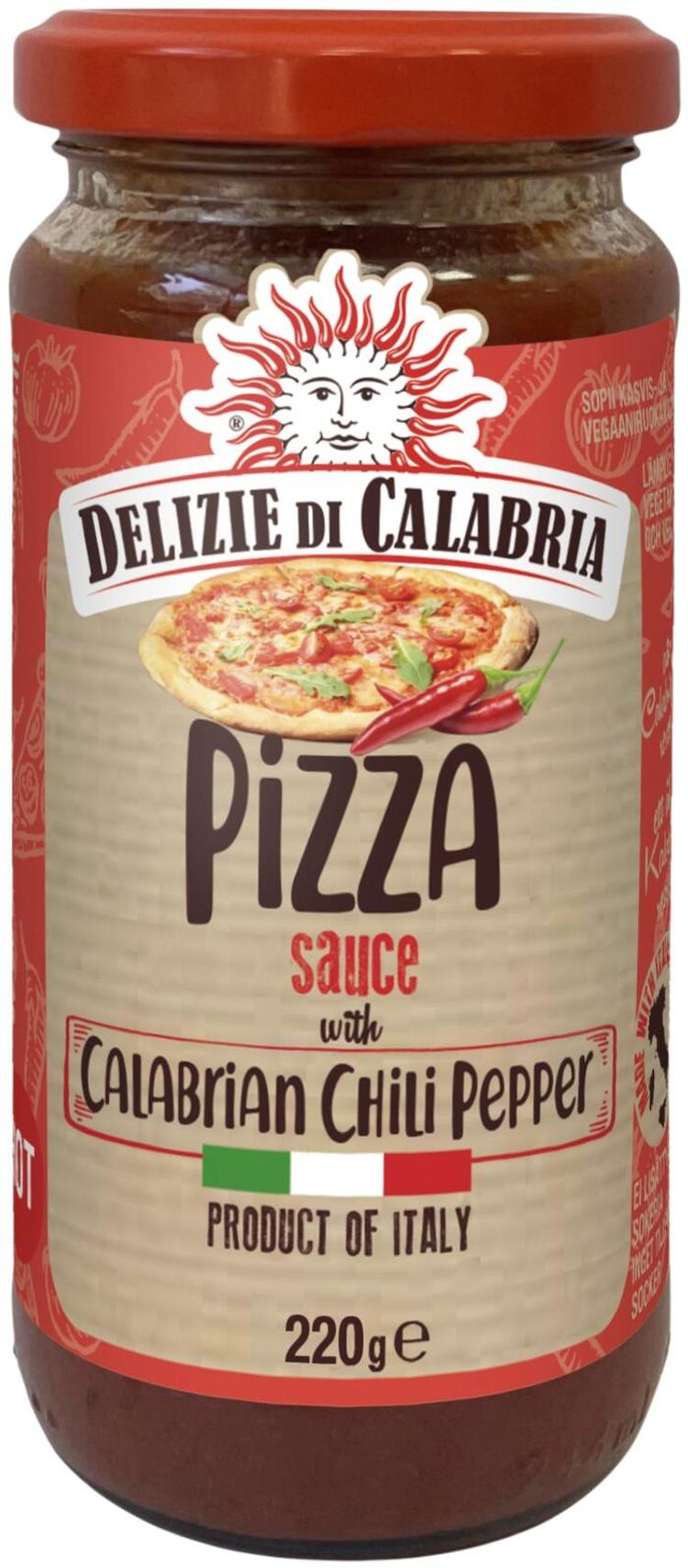 Delizie di Calabria pizzakastike 220g