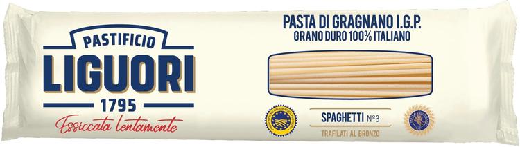 Liguori pasta di Gragnano I.G.P Spaghetti No.3 500g