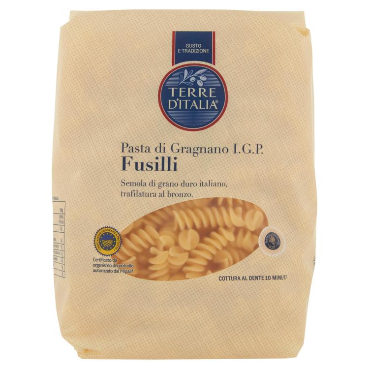 Terre d'Italia Pasta di Gragnano I.G.P. Fusilli pasta 500g