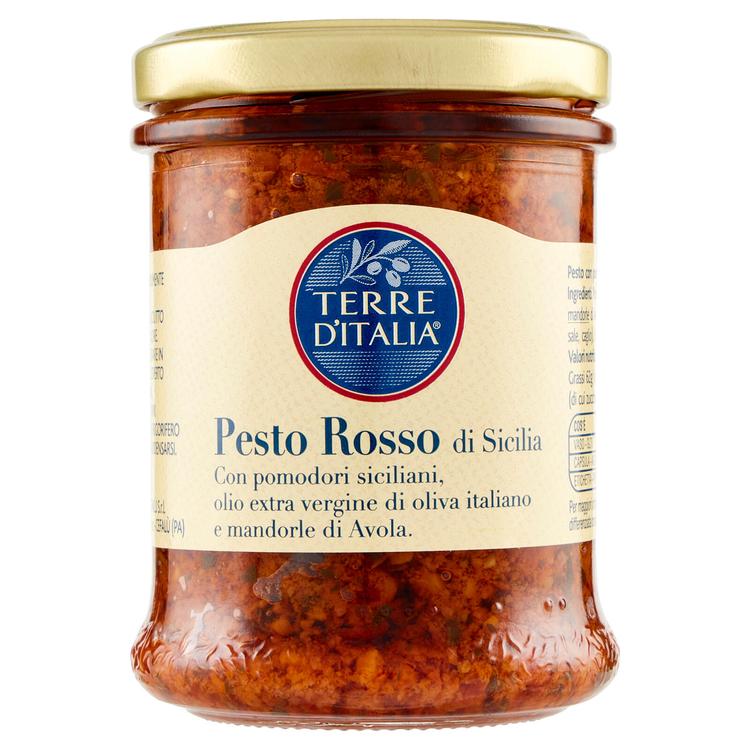 Terre d'Italia Pesto Rosso di Sicilia pestokastike 190g