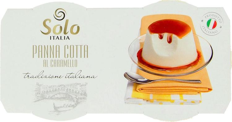 Solo Italia 200g panna cotta jälkiruoka