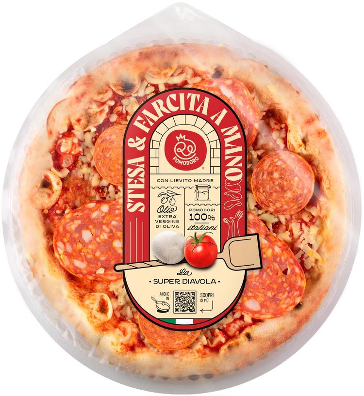 Re Pomodoro Pizza Super Diavola salamipizza 370g