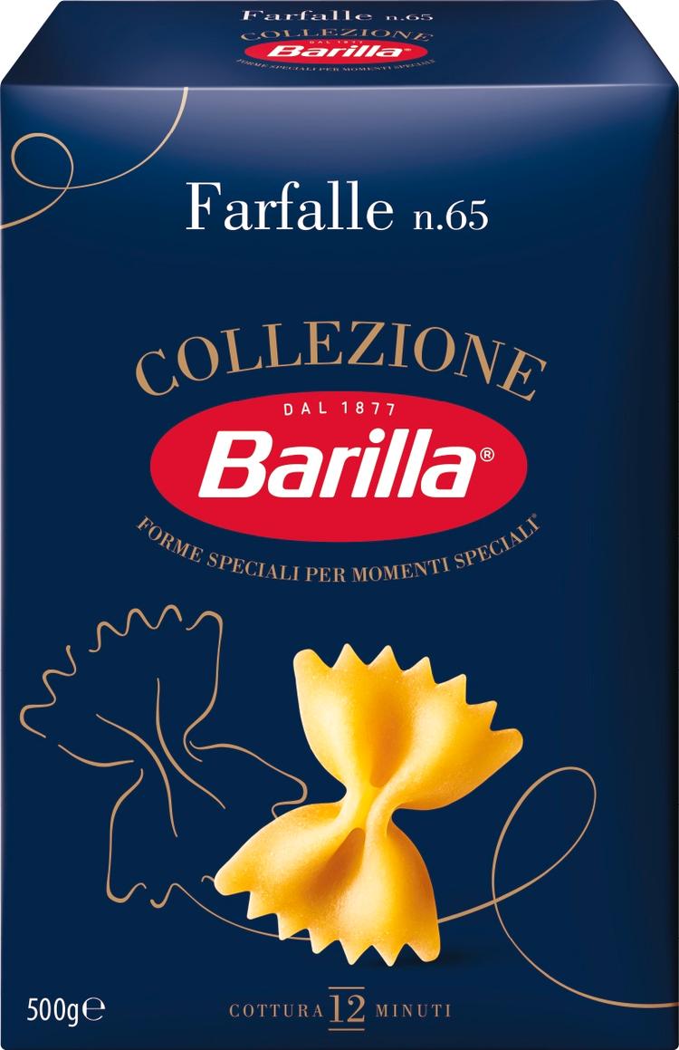 Barilla Collezione Farfalle durumvehnästä valmistettu pasta 500g