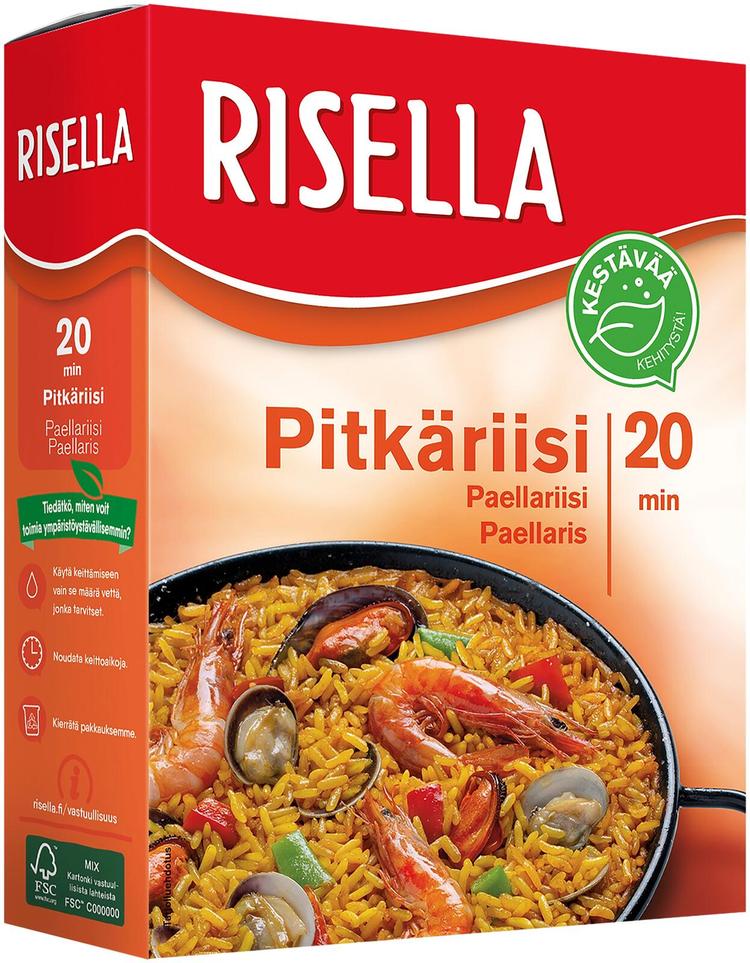 Risella Pitkäriisi Paellariisi 1kg