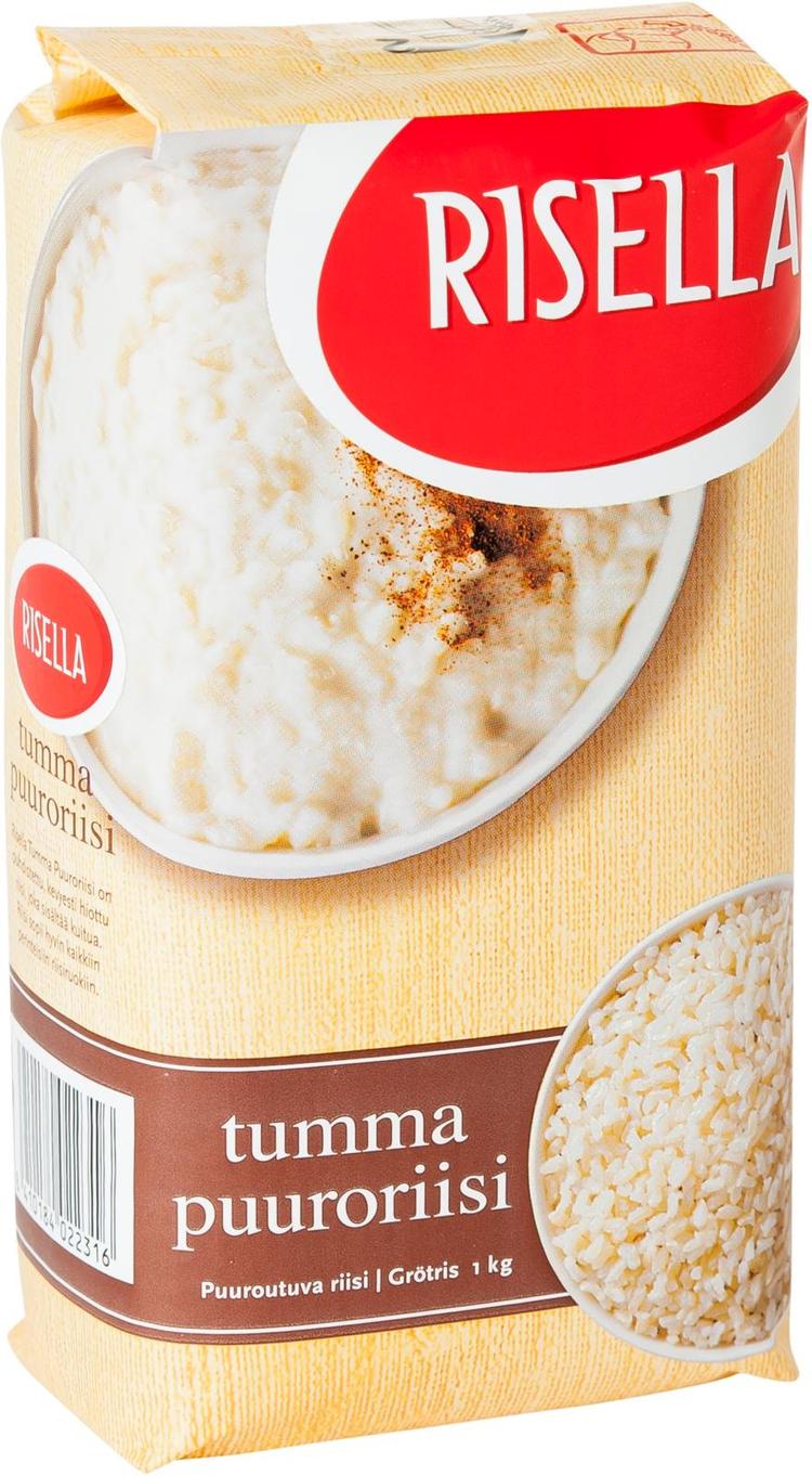 Risella Tumma puuroriisi 1kg