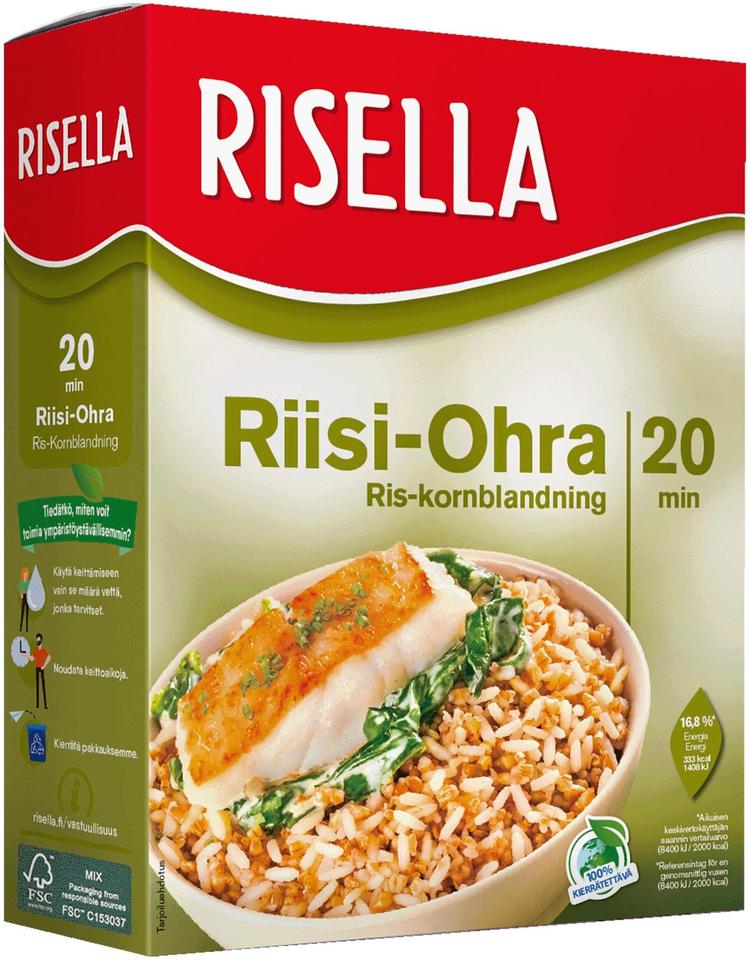 Risella Riisi-ohraseos 800g