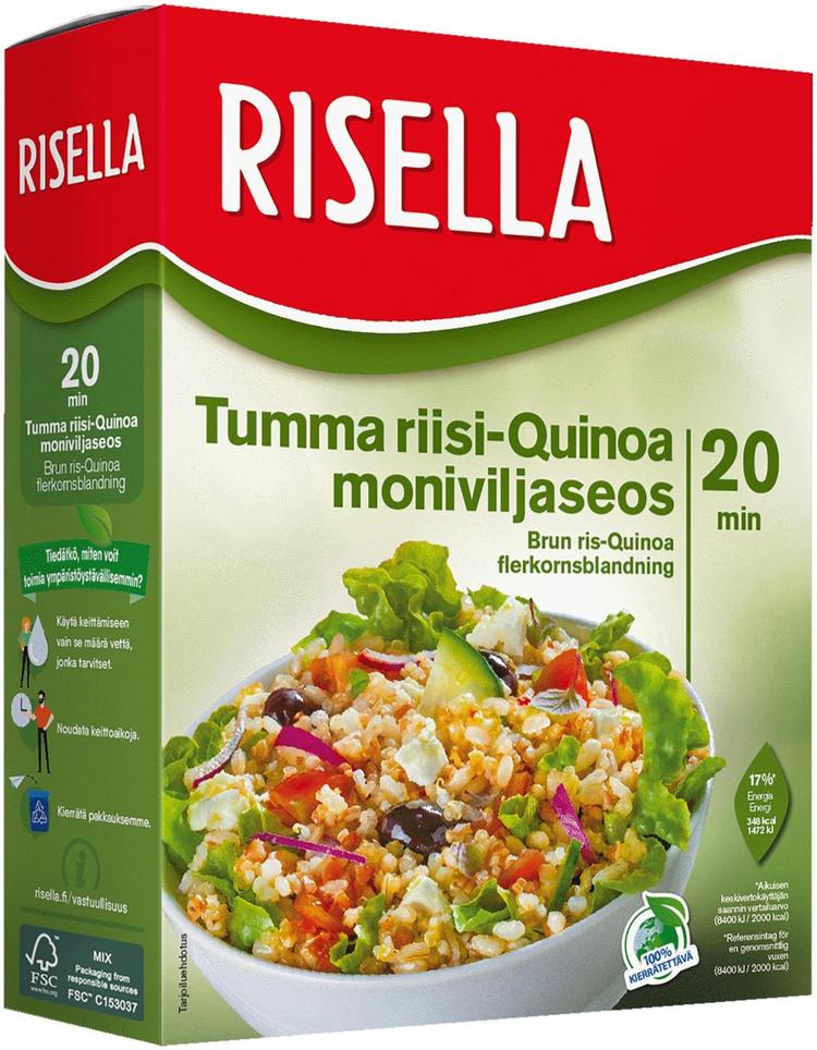 Risella Täysjyväriisi-kvinoa seos 800g