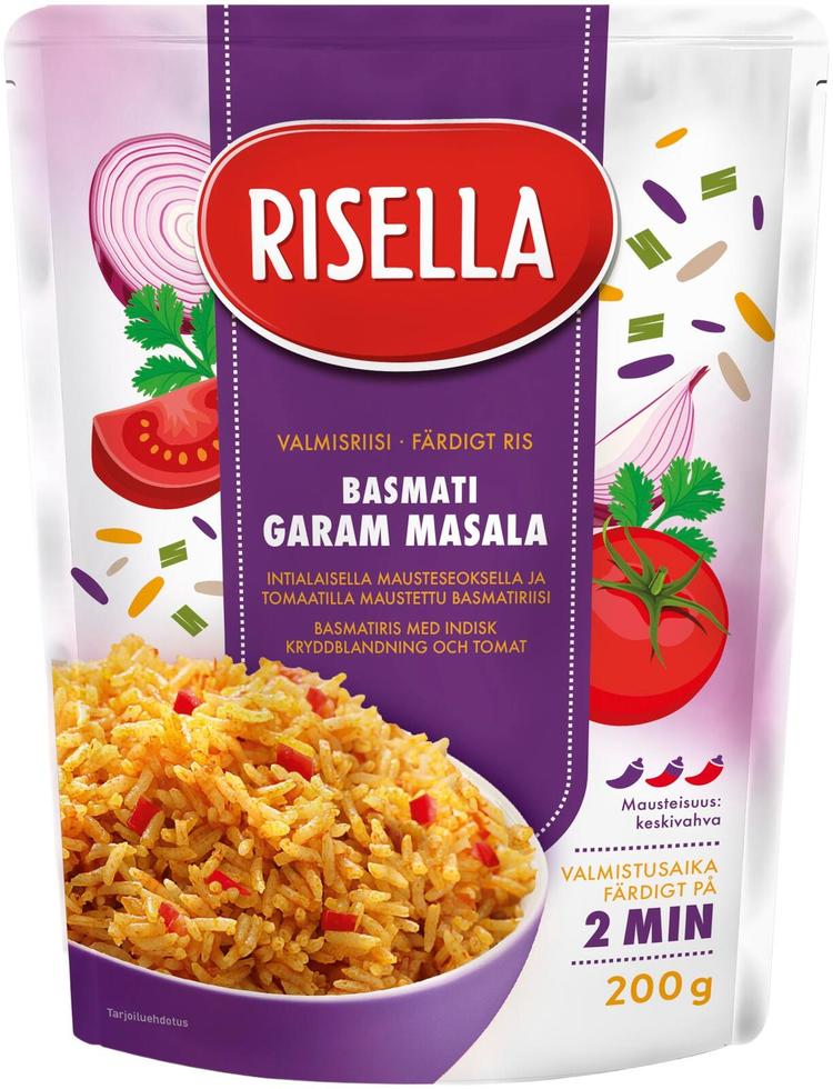 Risella valmisriisi basmati Garam Masala 200g