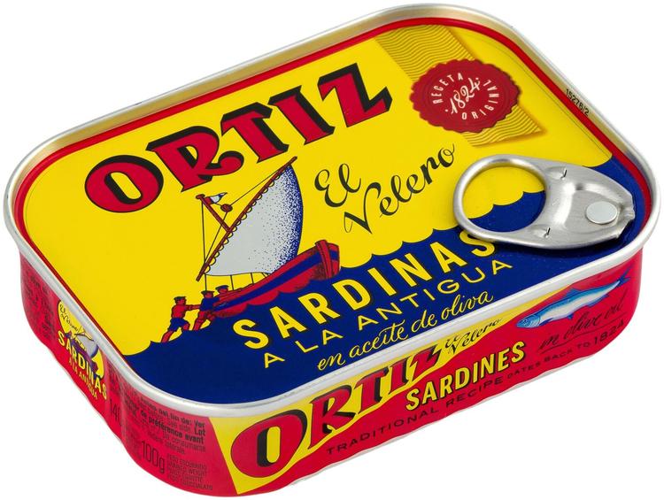 Ortiz sardiinifileet oliiviöljyssä 140g