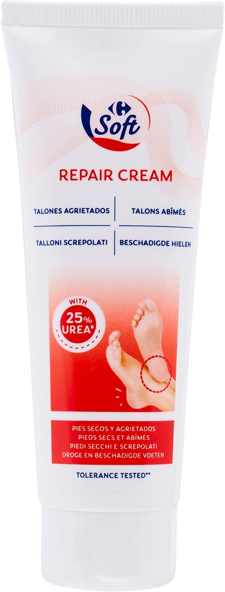 Carrefour Soft Repair Cream jalkavoide kantapäille 125 ml