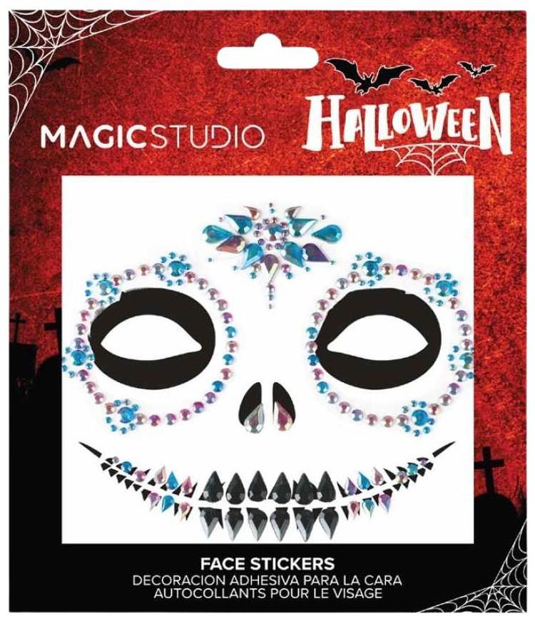 Magic Studio Halloween kasvotarrat sininen