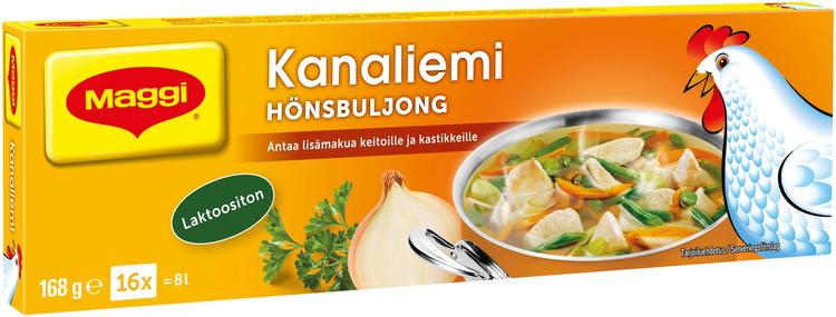 Maggi Kanaliemi liemikuutio 16kpl/168g