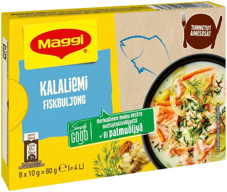 Maggi 80g Kalaliemi 8 palaa