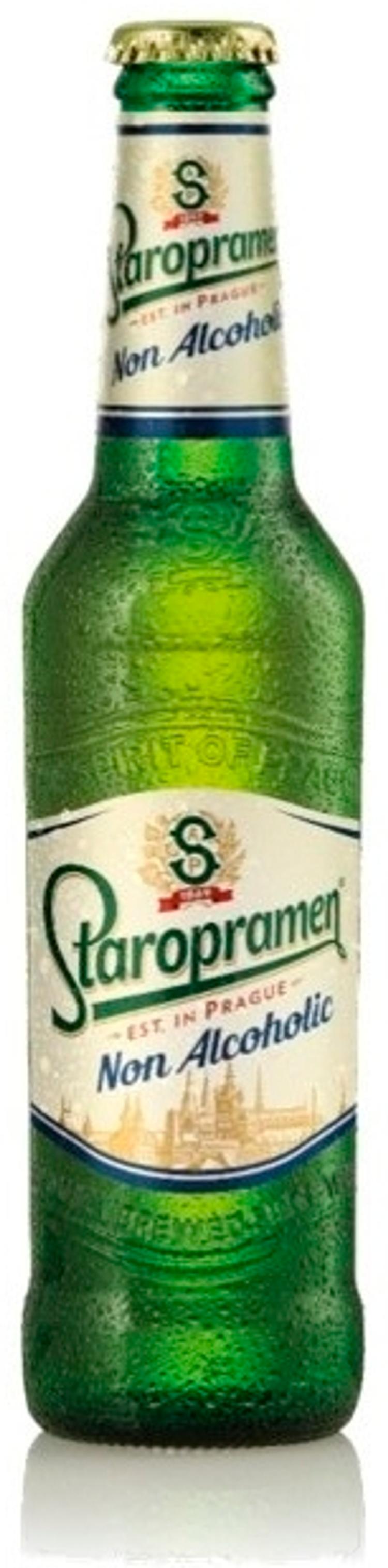Staropramen alkoholiton olut pullo 0,33 L