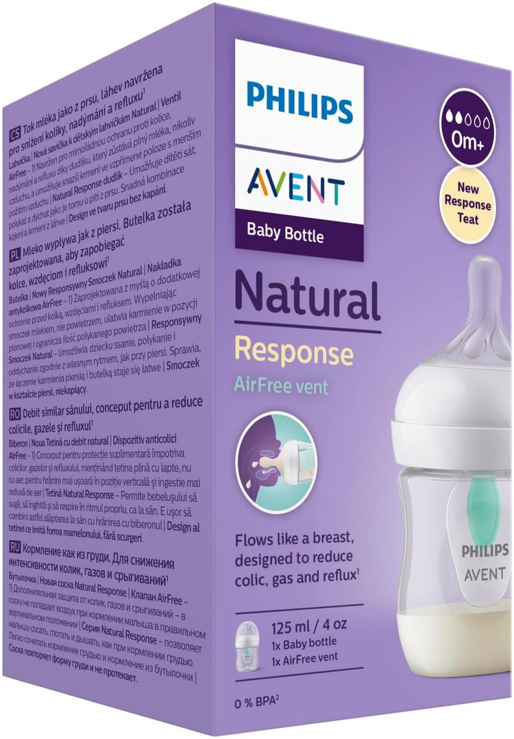 Philips Avent Natural Response Airfree SCY670/01 tuttipullo 125 ml