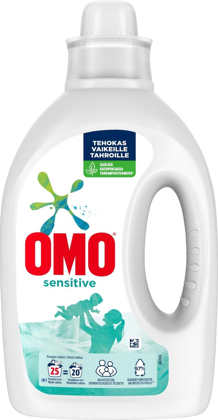 Omo Pyykinpesuneste Sensitive 1 L
