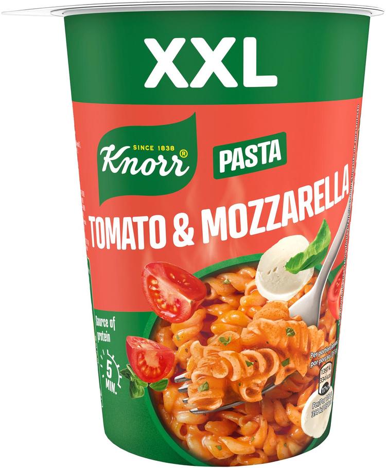 Knorr Big Tomaatti & Mozzarella Snack Pot 93 g 1 annos