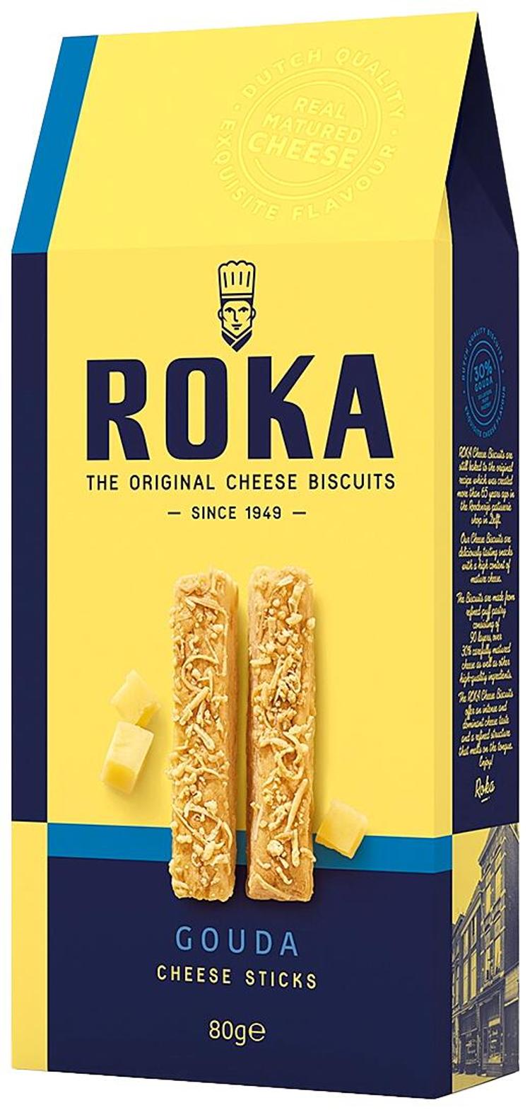 ROKA Gouda rapea juustotikku 80 g