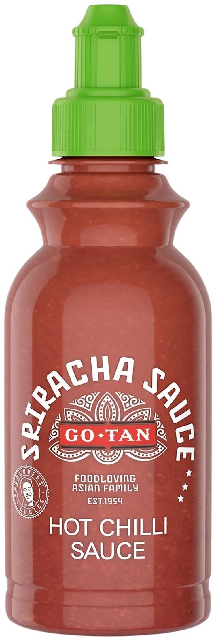 Go-Tan Sriracha tulinen chilikastike 215ml