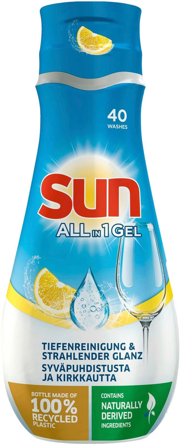 Sun Lemon Konetiskigeeli All-in-1 Syväpuhdistava 700 ml