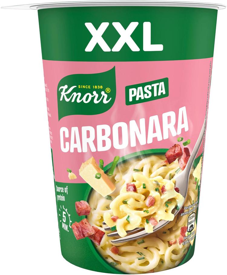 Knorr Carbonara Snack Pot Big Pastavälipala 92 g