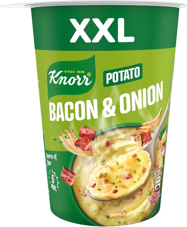 Knorr Big Bacon & Onion Snack Pot 76 g