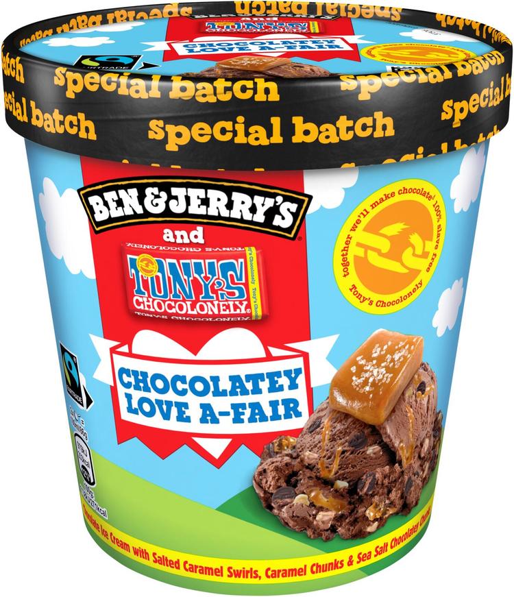 Ben & Jerry's Chocolatey Love A-Fair Jäätelö 465ml/402g