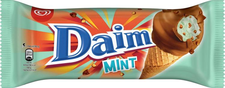 Daim Mint Jäätelötuutti 150ml/91g