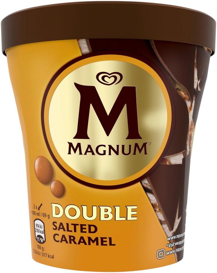 Magnum Double Salted Caramel Jäätelö 440ml/310g