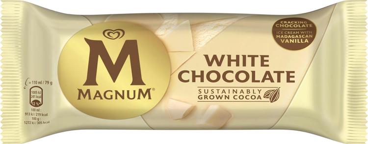 Magnum White Chocolate Jäätelö 110ml/79g