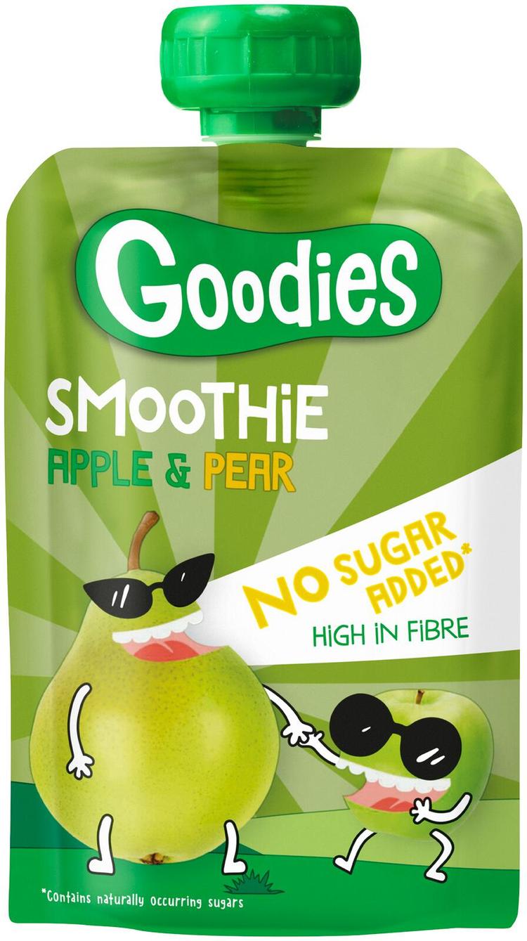 Goodies Apple & Pear päärynä- ja omenasmoothie 100g