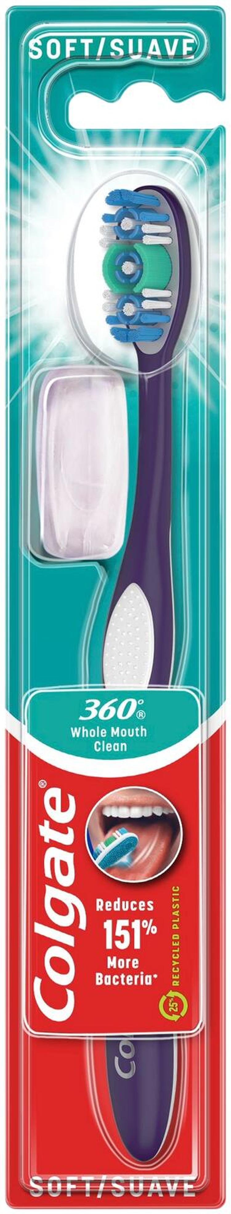 Colgate 360° Deep Clean Soft hammasharja 1kpl